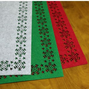 European hot sale felt table runner