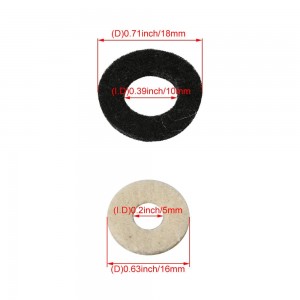 industrial use heat resistance oil seal wool felt gasket