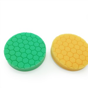 Car Care Unique Design Hexagon Shape Foam Polishing Pad