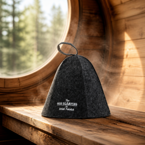 Custom 2-3mm Polyester Sauna Hat | Anti-Bacterial & Moisture-Wicking