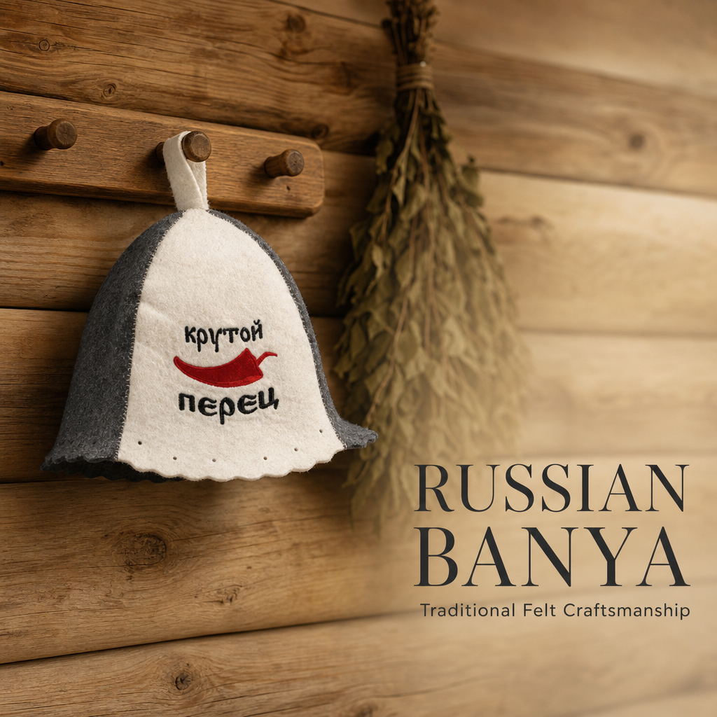 Felt Sauna Hat