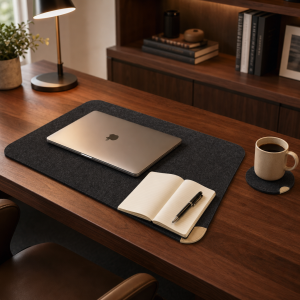 Felt Table Placemat Heat Resistant Eco-Friendly Polyester Felt Place Mat