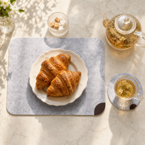Felt Table Placemat Heat Resistant Eco-Friendly Polyester Felt Place Mat