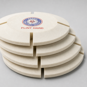 100% Wool Quality Split and Bevel Laps High Demand Split Lap Wool Felt Polishing Wheels for Jewelry