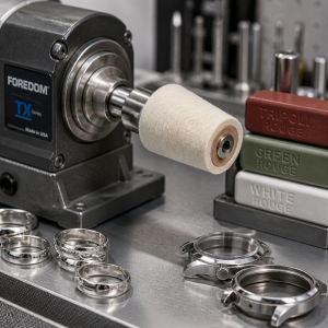 Drill Polishing Point Jewelry Buffing Wool Felt Bob