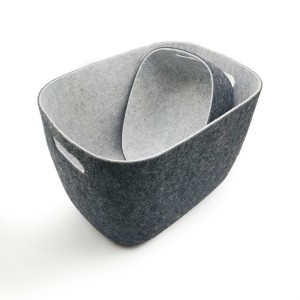 Large Felt Storage Bin Office Organizer