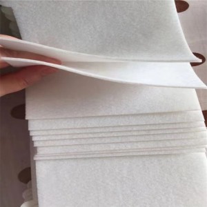 High absorbency universal spill absorbent pad grey oil absorbent sheet