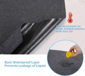 Waterproof Protect Garage Floor Felt Oil Spill Mat