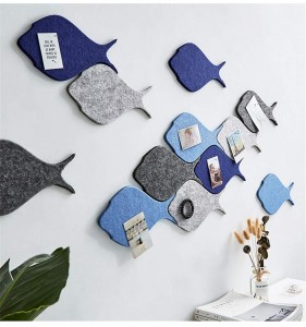 Fish Felt Wall Pin Board