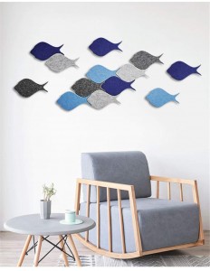 Fish Felt Wall Pin Board