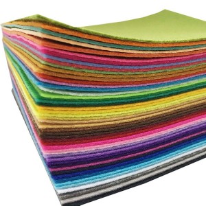Wholesale Polyester Soft Felt 1-5mm Thick or custom Non-Woven Felt in roll