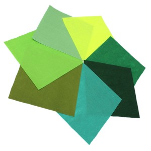 Wholesale Polyester Soft Felt 1-5mm Thick or custom Non-Woven Felt in roll