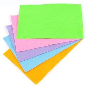 Wholesale Polyester Soft Felt 1-5mm Thick or custom Non-Woven Felt in roll