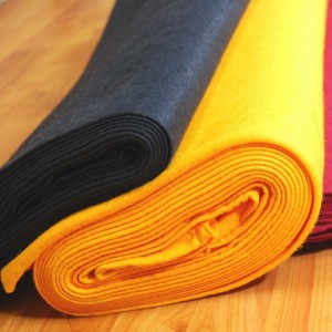 Wholesale Polyester Soft Felt 1-5mm Thick or custom Non-Woven Felt in roll