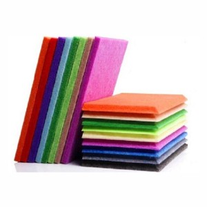 Eco-friendly wholesale industrial color 100% polyester felt