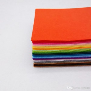 Eco-friendly wholesale industrial color 100% polyester felt