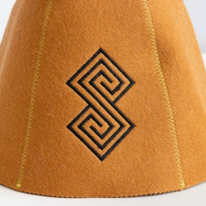 Thermal Wool Sauna Hat | Custom Colors & Private Label Woven Tag
