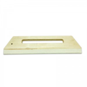 custom laser logo vinyl application wrap tools wooden felt squeegee handle felt scraper silver