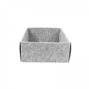 Felt material stackable cosmetic organizer drawers utensil organizer drawer