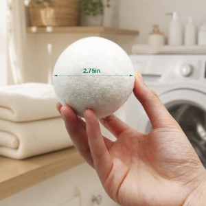 100% Pure New Zealand Wool Drying Balls for Laundry and Washing Drier Machine