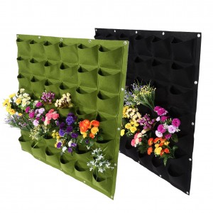 36 pockets Felt vertical planter