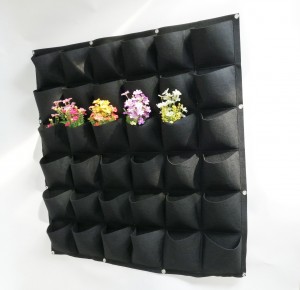 36 pockets Felt vertical planter