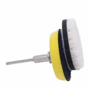 wool foam polishing pads for car