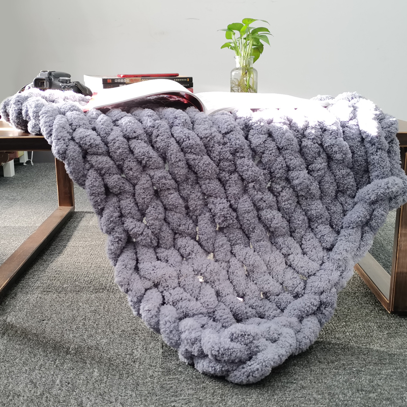 wool chunky blanket  (10)