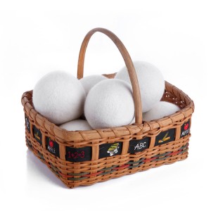 New Arrival China Wool Balls Dryer - 100% New Zealand Wool Dryer Ball for laundy – Rolking