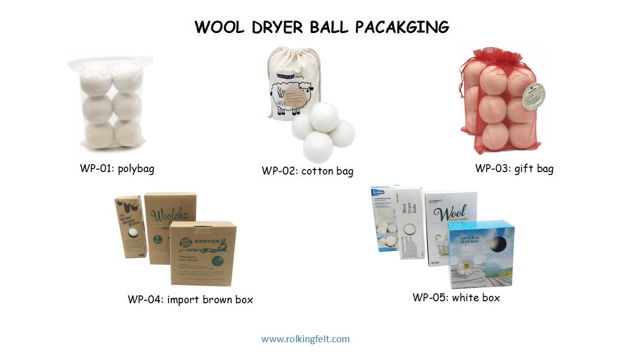 wool dryer ball packaging