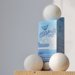 6 Pack Natural Wool Dryer Balls Laundry Balls