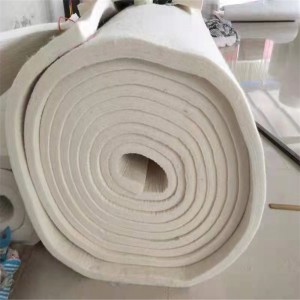 Hot Selling Natural accept different thickness white pressed 100% wool felt for industry