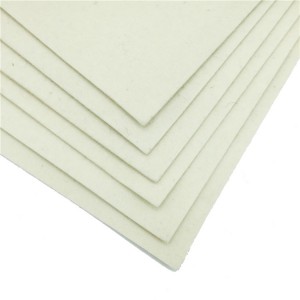 Factory custom 3mm 6mm 10mm thick 100% wool fabric industry felt wool white felt