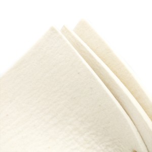 Wholesale High quality 100% Natural White Australia merino wool felt fabric