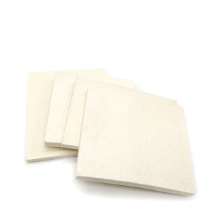 Wholesale High quality 100% Natural White Australia merino wool felt fabric