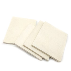 Wholesale High quality 100% Natural White Australia merino wool felt fabric