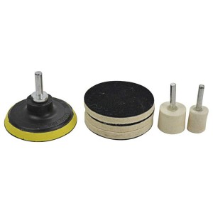 Wool Felt Wheel Abrasive Sets for Glass Polishing