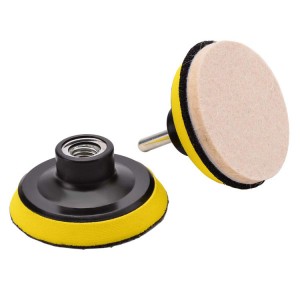 Wool Felt Wheel Abrasive Sets for Glass Polishing