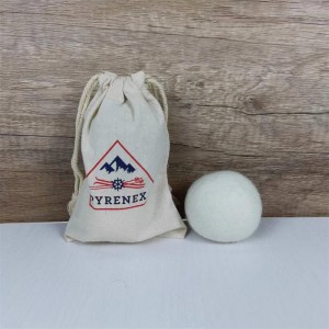 6cm 2 Pieces Balls Per Pack Wool Dyer Balls for Laundry
