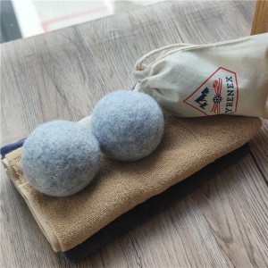 6cm 2 Pieces Balls Per Pack Wool Dyer Balls for Laundry