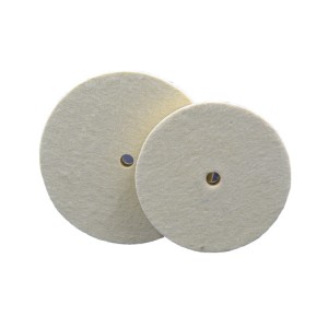 100% Wool Felt Polishing Disc Tool High Density for knife Glass gem bench grinder