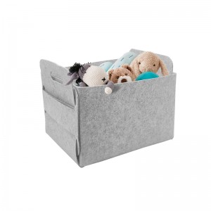 foldable felt storage basket