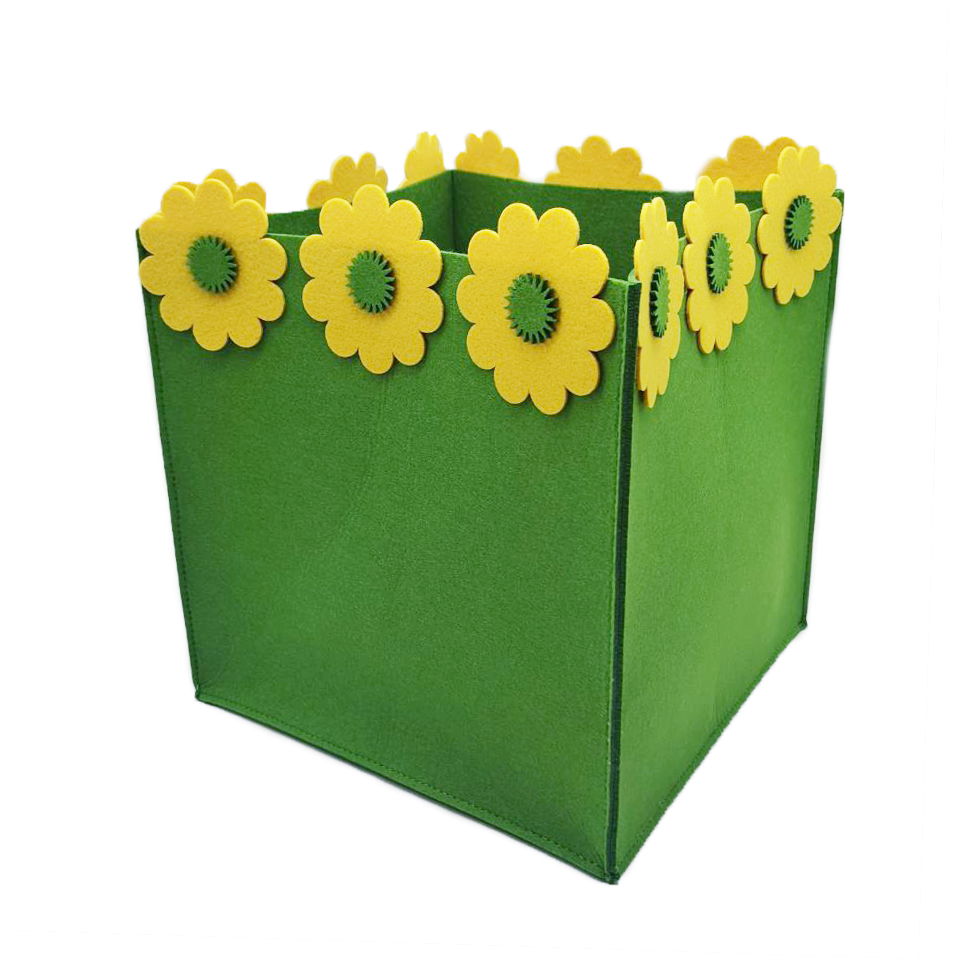 Felt flower basket Featured Image