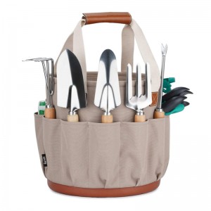 Hot selling Great Sturdy Oxford round garden tool set bag